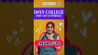 What It&rsquo;s Like on Day 1 at DAVV University #lcc #mp #day1 #first #experience #college #freshers