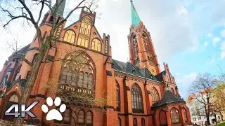 [ 4K ] Berlin-Schöneberg I Walking Tour I Apostle Paul Church I Germany