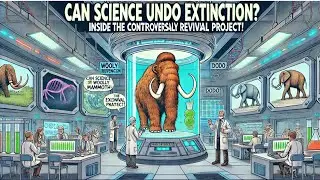 🦖 Can Science Undo Extinction? Inside the Controversial Revival Project! 🌍⚠️ - 640