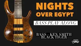 NIGHTS OVER EGYPT | The Jones Girls | Bass Cover (Notation & TAB available in description)