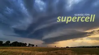 Supercell Thunderstorm - Scenic Rim Australia - January 3, 2022