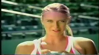 Canon Power Shot Digital Camera Maria Sharapova 2005 Commercial
