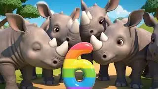 Learn Numbers 1&ndash;20 with Animals 🐼🔢 | Cute Pixar Animation for Kids