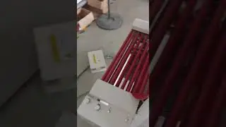 Shrink Package Machine connect to Rocket Turret Rewinder Machine #packagemachine