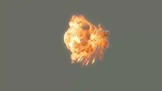 Phoenix FD Explosion Shader settings V1