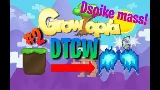 Growtopia // Dirt to Chimera Wing // #2 // Dspike mass!!!