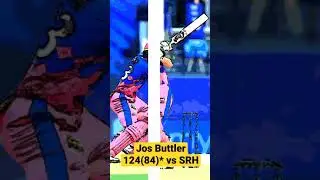 Jos Buttler 124 runs in 84 balls vs Sunrisers Hyderabad || RR vs SRH IPL 2021 || #ytshorts