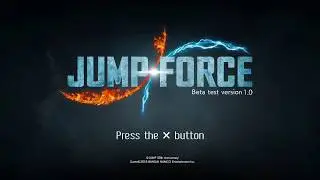 Jump Force Test 1 Avatar (PS4Pro)