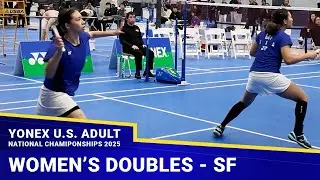 Yonex US National Championships | WD | SF | Francesca Corbett/Jennie Gai vs Koyu Chou/Ella Lin