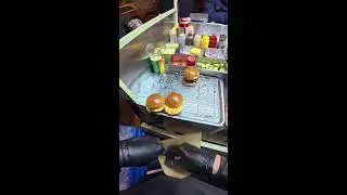 Uncut Burger Station | Live Cooking in China’s Night Food Scene | Ambient Audio