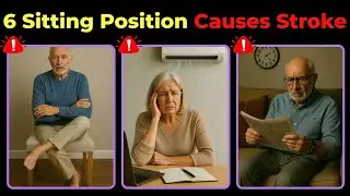 Senior? BRAIN Doctor : 6 Common Sitting Habits Raise Stroke Risk Overnight | Senior Health