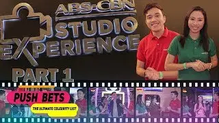 ABS-CBN Studio Experience Part 1 | PUSH Bets Live