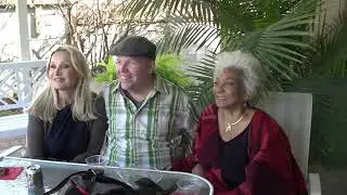 Nichelle Nichols at Doug Drexler's home in 2012