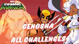 Marvel Cosmic Invasion / Campaign / Genosha / All Challenges 