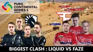 EUROPE CLASSIC WAR : FAZE vs LIQUID - Game Highlights Week 3 Day 1 Match 1 VODS EUrope PCS 5 |PUBG