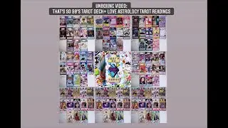Unboxing Video: That&rsquo;s So 90&rsquo;s Tarot Deck + Astrology Tarot Readings