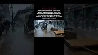 The Day a City Drowned in Molasses 😱 | Strangest Disaster in History #Shorts
