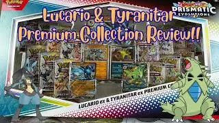 How Cool is this Box!? Lucario ex & Tyranitar ex Premium Collection Review