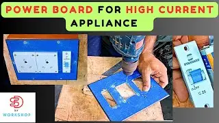 Power board making || 16 Amp Socket Board DIY | Heavy Duty Power Socket | Geyser AC Washing Machine.