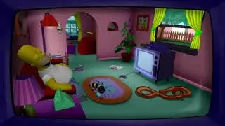 The Simpsons Hit & Run en espa&ntilde;ol sin comentario + cutscenes| Mision 0: La cola saltarina (Tutorial)