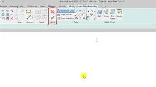 ريفيت 2021: 1. فهم وضع الرسم وأدواته Understanding Sketch Modes and Draw Toolin Revit