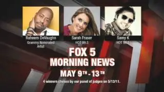 FOX 5's The X-Factor Audition Pass Contest