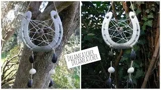 Horseshoe dreamcatcher DIY / Attrape-rêves avec un fer à cheval - Récup'