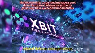 Market warning Large fund managers cool down European defense investments, Twitter: @XBITDEX