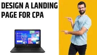 How to Design a Landing page for CPA Marketing (Highly converting CPA Landing Page)