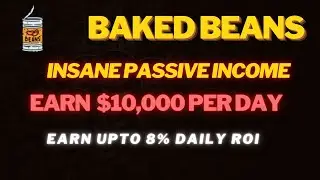 Baked Beans   Bake House Baked Beans Project   Earn upto $10,000 Per Day   Best Passive Income $BCT
