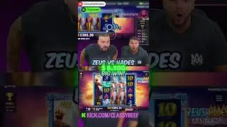 Insane Zeus vs Hades Big Win! 💰on lower betsize! #classybeef #beefgang #bigwins #casino