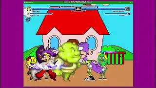 MUGEN REQUEST:Shrek by (Monkeyx5) and Shantae vs SwaySway and Fanboy|MUGEN ALL STARS 1.1B🍟