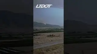 Timelapse: Wildfire in central Utah from I-70