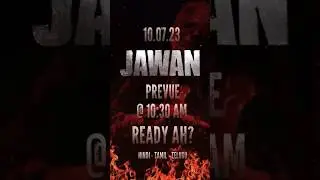 Set your alarm  ⏰ now! 💥#JawanPrevueOn10July #Jawan releasing on 7th September 2023 #jawantrailer