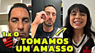 REAÇÕES VASCAÍNAS APÓS PERDER PARA O FLAMENGO E TOMAR UM AMASSO HISTÓRICO 