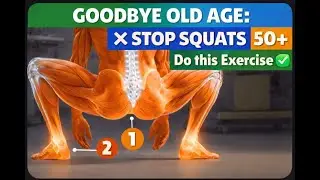 Stop Squats After 50 🚫 | Secret Exercise for Strong Hips & Legs (No Pain)