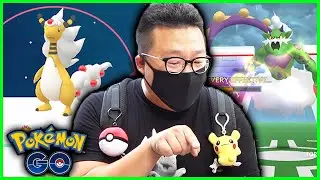 LEVEL 50 MEGA AMPHAROS VS TORNADUS DUO IN POKEMON GO