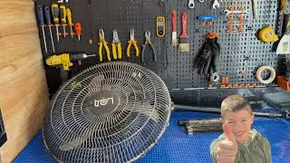 CONSERTO DO VENTILADOR GIGANTE TRON 