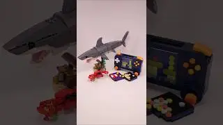 LEGO Creator Retro Gaming Console (31380) vs Fierce Shark with a Treasure Chest (31381) #shorts TBB