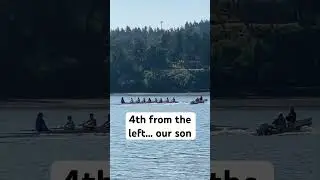 Rowing in an EIGHT #crewmom #rowinglife