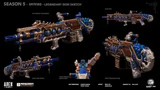 All Fifteen Spitfire Legendary Skins【Apex Legends】