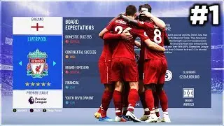 FIFA 19 LIVERPOOL CAREER MODE #1 - Anfield Road