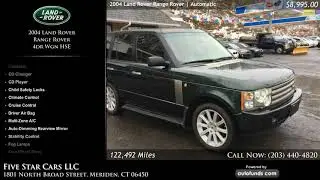 Used 2004 Land Rover Range Rover | Five Star Cars LLC, Meriden, CT - SOLD