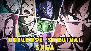 Universe Survival Saga team in action !! [DB Legends] 🔥