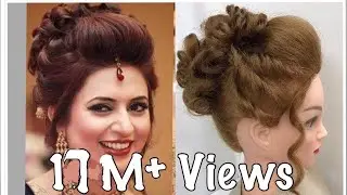 3 Beautiful Hairstyles with puff: Easy Wedding Hairstyles