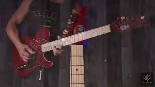 Blood Red T Style by Greg Marra Custom Guitars