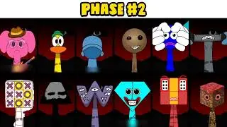 Sprunki OC All new phrases of Elly(Como lo mueve lo lo): From phase 1 to phase 3 