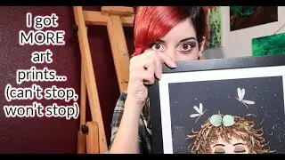 Some of the COOLEST art prints ever! (ASMR, soft spoken, quick chat)
