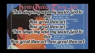 Elvis Presley - How Great Thou Art (Lyrics)