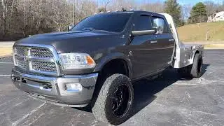 MWO: 2018 Ram 3500 Laramie Cab & Chassis Flatbed 4x4